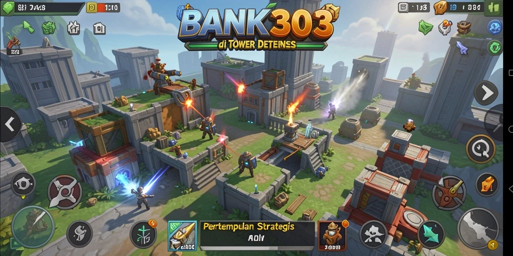 Tampilan gameplay menarik dari BANK303 yang penuh strategi.