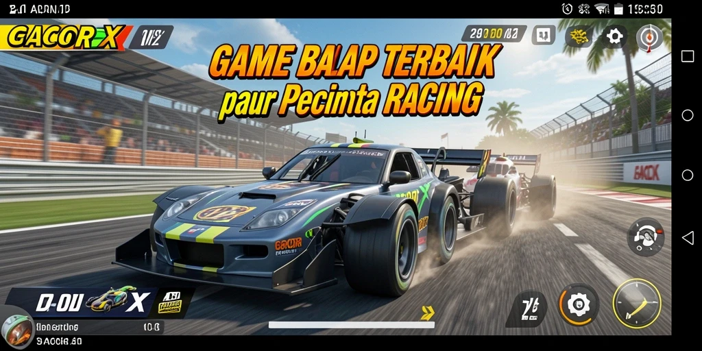 Tampilan gameplay GACORX yang mendebarkan dan penuh aksi.