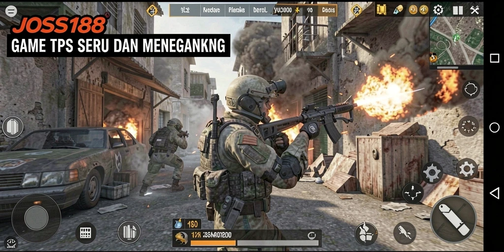 Tampilan gameplay seru di JOSS188 dengan aksi yang mendebarkan.