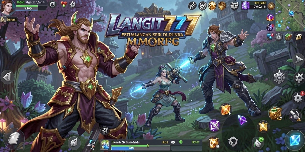 Tampilan gameplay LANGIT777 yang mendebarkan dan penuh aksi.