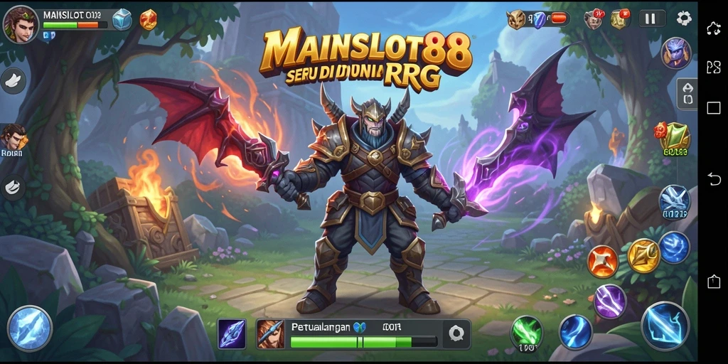 Tampilan screenshot yang menampilkan aksi pertarungan seru di MAINSLOT88.