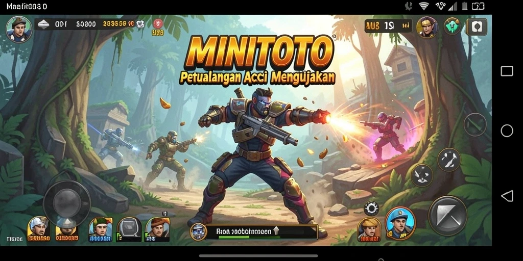Tangkapan layar gameplay seru dalam MINITOTO, menunjukkan aksi yang mendebarkan.