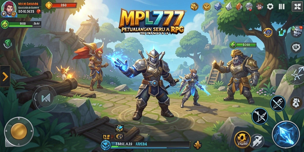 Tampilan gameplay RPG MPL777 yang menakjubkan dan penuh aksi.
