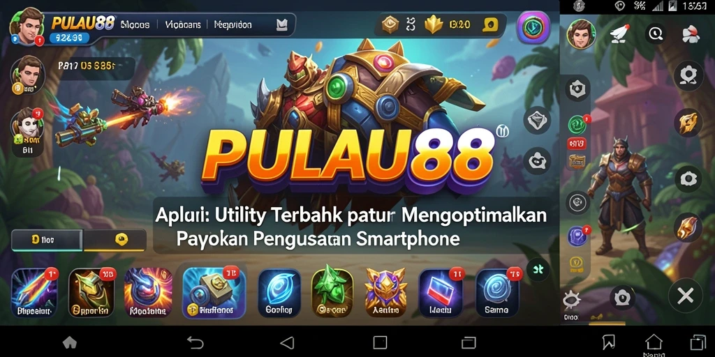 Tampilan antarmuka utama PULAU88 dengan fitur pengoptimalan.