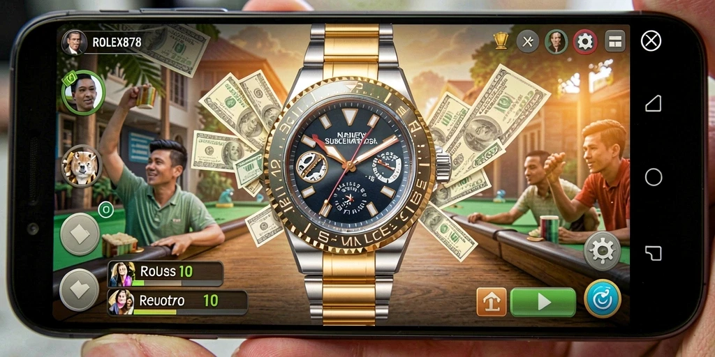 Tampilan screenshot dari gameplay <strong>ROLEX878</strong> yang menarik dan interaktif.