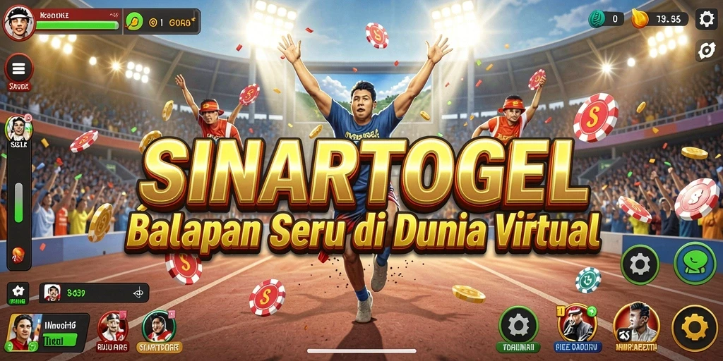 Gameplay Racing menegangkan dengan kendaraan yang melaju cepat.
