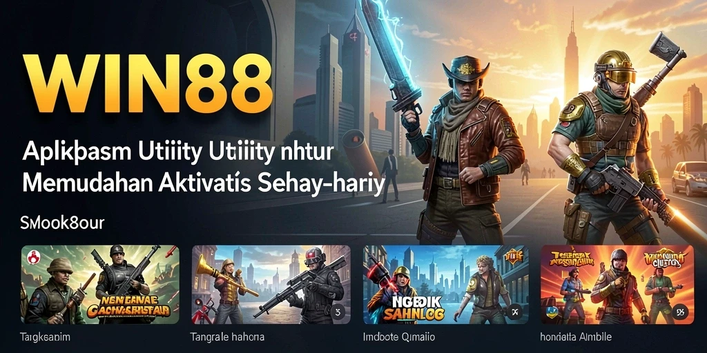 Screenshot aplikasi WIN88 yang menampilkan antarmuka pengguna yang intuitif.